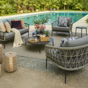 Muses Fishnet Conversation Set