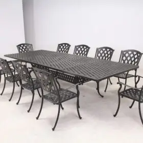 Jolene Extension 9 Piece Dining Set