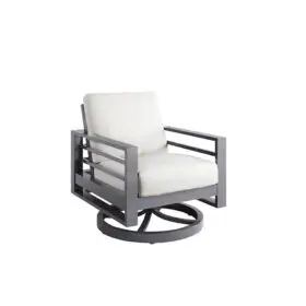 Palermo High Back Swivel Rocker Club Chair by Ebel
