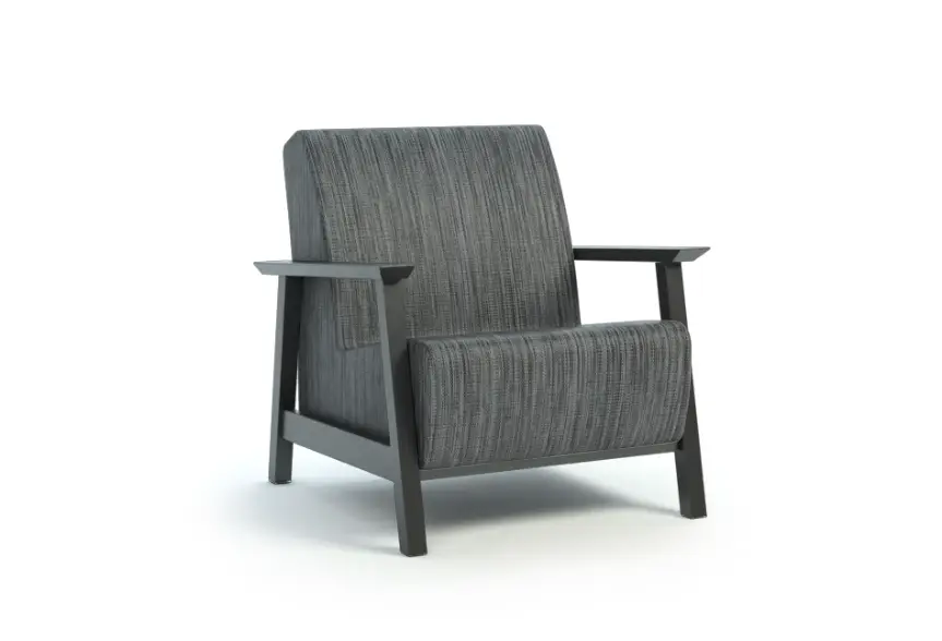 Revive Air Chat Chair Carbon Frame - Zinc II Fabric