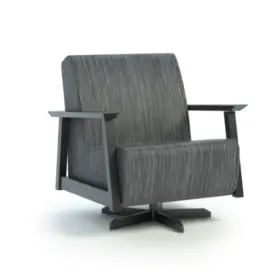 Homecrest - Revive Air Swivel Chat Chair