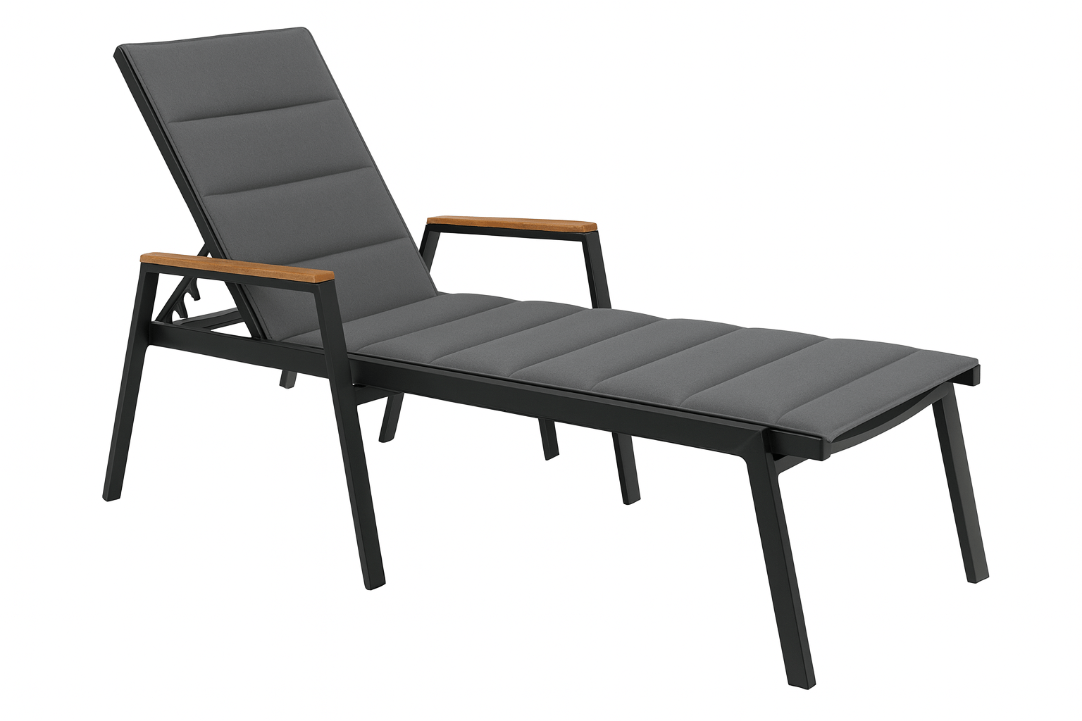 Atlas Padded Chaise Lounger-TB