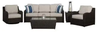 Outdoor Sofa and Club Chairs