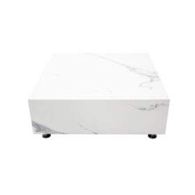 Bianco Square Coffee Table by Elementi