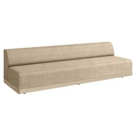 Grande Padded Armless 105" Sofa Section by Ebel