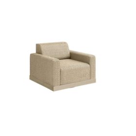 Grande Padded Club Swivel Chair by Ebel