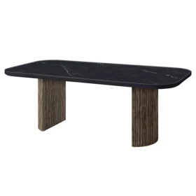 Hampton Rectangular Dining Table Base With Aspen Top By Ebel