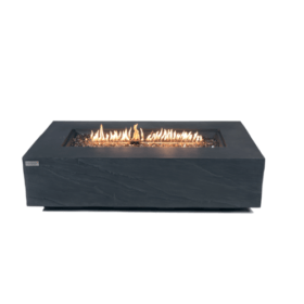 Elementi Plus - Cape Town Fire Table - Slate Black