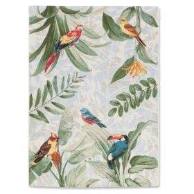 Eden Rug - Birds and leaves