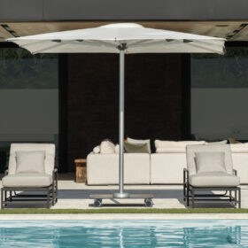Shademaker Atlas Aluminum 10' Octagon Commercial Umbrella