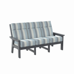 Charleston High Back Sofa by CR Plastics