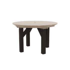 48" Round Dining Table by CR Plastics