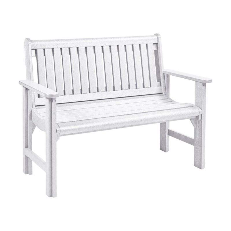 〆1/31 WHITE_WOOD_BENCH #3 Threshold Astrid Mid-Century Dining Bench with Upholstered Seat