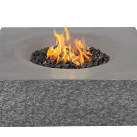 Monument Concrete Fire Table - Square 41" x 41" by Pyromania